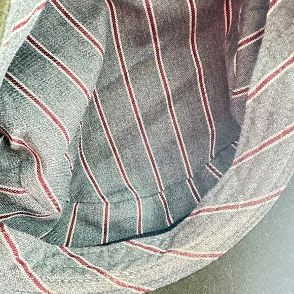 San Diego Hat Co Dark Army Green Fisherman Cap Anchor Buttons Nautical grunge - Picture 9 of 9